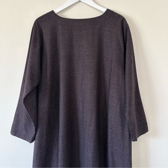 Eskandar Cashmere Silk High Low Hem Dress - Picture 8 of 14
